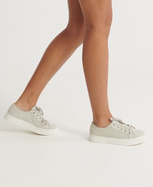 Superdry Womens Flatform Sleek Női Cipő Titán | PHFQE4513